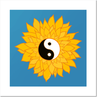 Peace Love & Sunflowers: YinYang Posters and Art